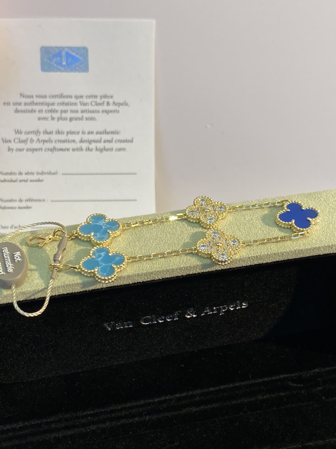 Van Cleef & Arpels Alhambra Chain Necklace